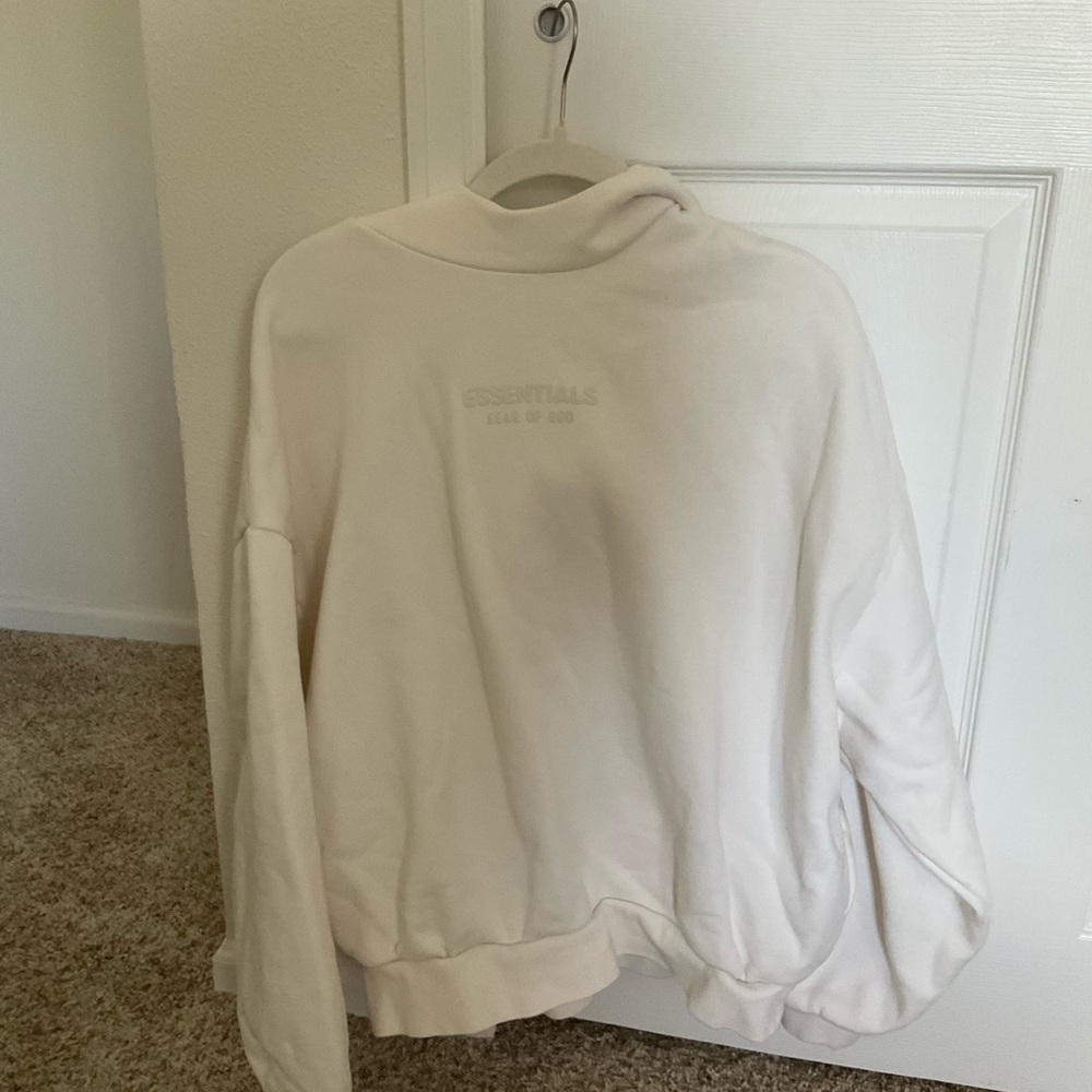 Essentials Women's Off-White Bonded Hoodie